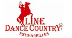 Logo line dance country couleur